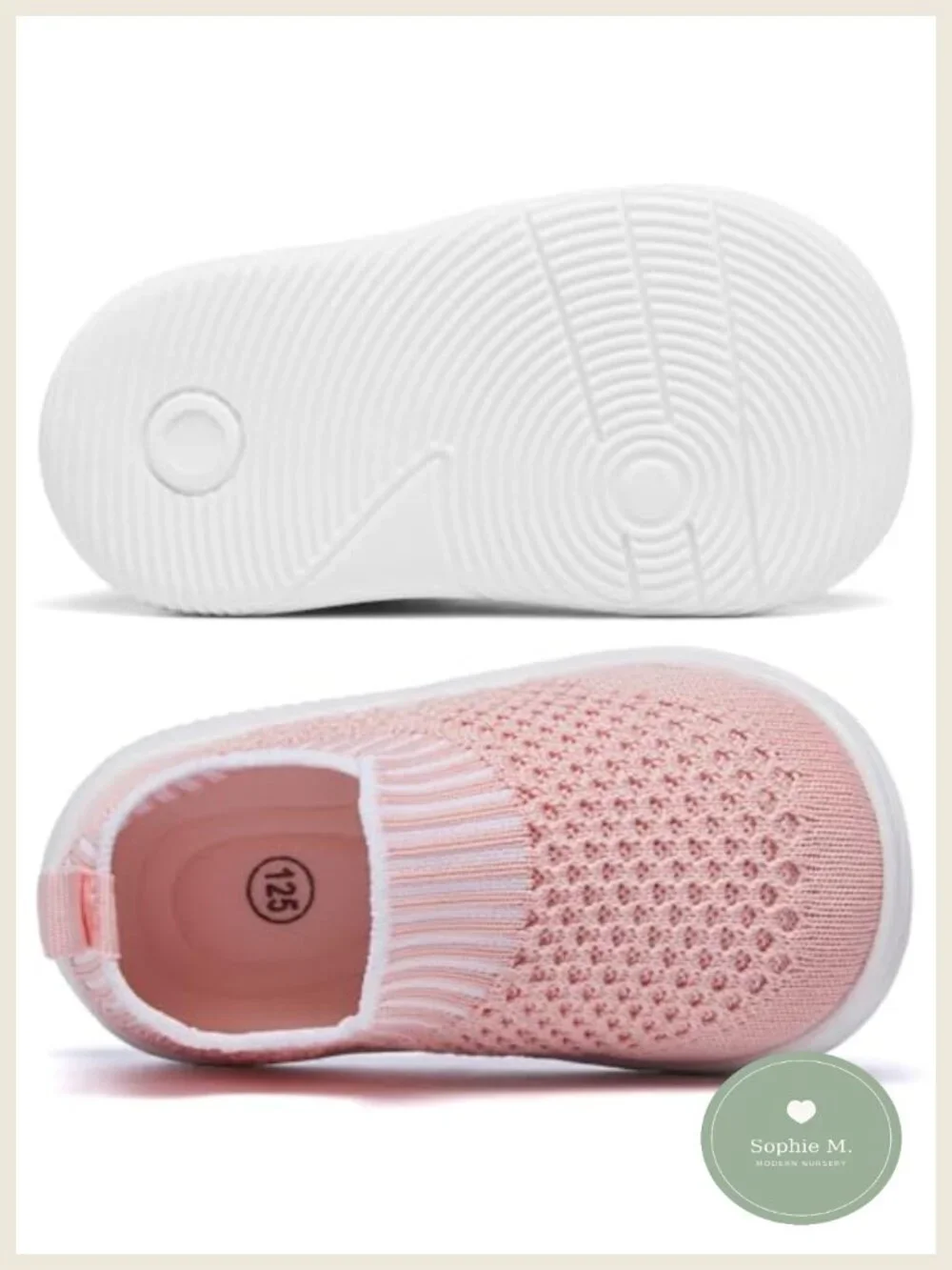 Toddler Non-Slip Breathable Walking Sock Sneakers Lightweight Barefoot Shoes